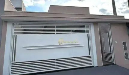 Casa térrea nova à venda, 3 quartos, 1 suíte, Parque dos Sabiás, Indaiatuba.