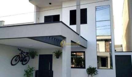 Sobrado para locação, 3 quartos, planejados, elevador, Condomínio Park Real, Indaiatuba.