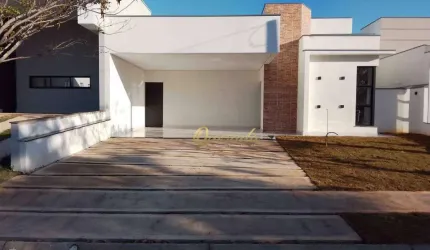 Casa térrea nova à venda, 3 dormitórios, 1 suíte, escritório, Condomínio Terra Nobre, Indaiatuba.