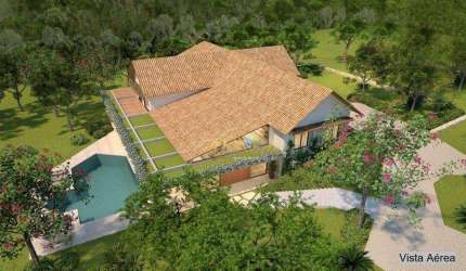 Chácara nova, à venda, 6 suítes, piscina, alto padrão, Condomínio Lagos de Shanadu, Indaiatuba.