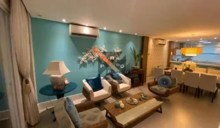 Lindo sobrado decorado em Condomínio Fechado Ocean Place - piscina, churrasqueira , 4 suítes , 4 vagas - Enseada Guarujá