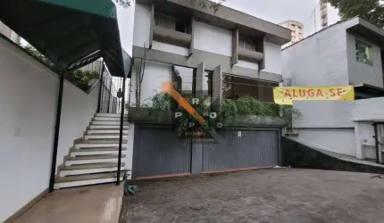 Casa Comercial para locação, Indianópolis, com Quintal e Churrasqueira