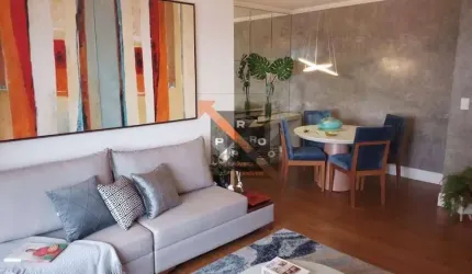Lindo Apartamento no Belém  todo  Mobiliado, 106M² 3 dormitórios sendo 1 suíte 2 Vagas