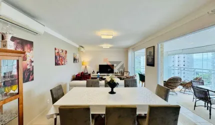 ENSEADA VERDEMAR-LINDO APTO 158M² 3 SUÍTES-VARANDA GOURMET-2 VAGAS - AR CONDICIONADO- MOBILIADO-GUARUJA