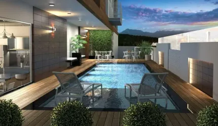 Apartamento com dois dormitórios na Pedra Branca