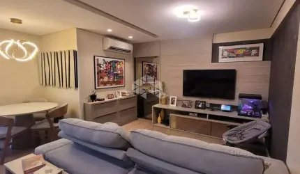 Apartamento com dois dormitórios e semi mobiliado no Pagani, Palhoça/SC