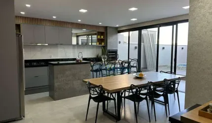 Casa com 3 dormitórios à venda, 210 m² por R$ 1.490.000,00 - Condomínio Yucatan - Paulínia/SP
