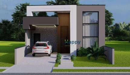 Casa com 3 dormitórios à venda, 137 m² por R$ 950.000,00 - Terras da Estância - Paulínia/SP