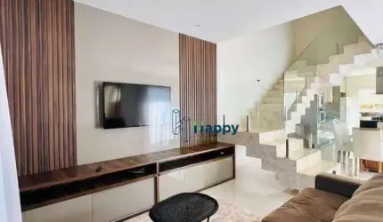 Casa com 3 dormitórios para alugar, 192 m² por R$ 7.732,32/mês - Condomínio Residencial Terras da Estância - Ala do Bosque - Paulínia/SP
