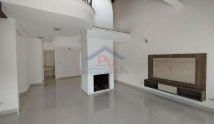 Casa Alto Padrão para Locação em Atibaia, Vila Santista, 3 dormitórios, 3 suítes, 5 banheiros, 2 vagas