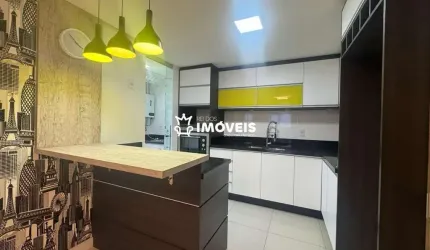 EXCELENTE APARTAMENTO SEMIMOBILIADO COM 02 DORMITÓRIOS SACADA COM CHURRASQUEIRA