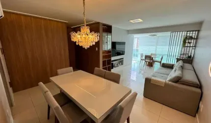 Apartamento na Pituba com 3|4 e 02G e 117M²