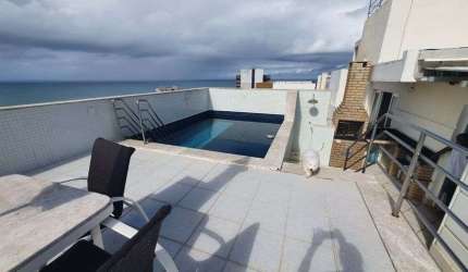 Cobertura na Pituba com 4|4, 06G e 246M²