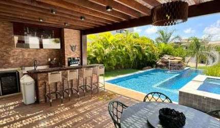 Casa em Buscaville com 3|4, 04G e 382M² (Porteira Fechada)