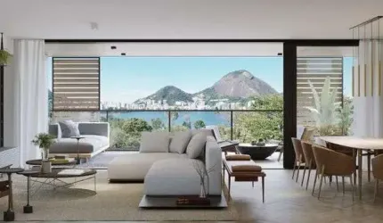 Apartamento de 164 metros quadrados no bairro Lagoa com 3 quartos