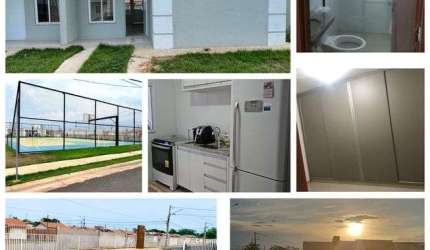 Condomínio Athenas Casa 2 quartos 1 Suíte Loteamento Bom Jesus - Cuiabá - MT
