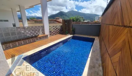 Ubatuba, Centro - Apartamento tipo com 03 dormitórios sendo 01 suíte e área de lazer.