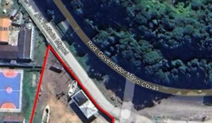 Ubatuba, Lazaro- Terreno aterrado e murado com 2.707 m2, aterrado e murado, documentação de escritura.