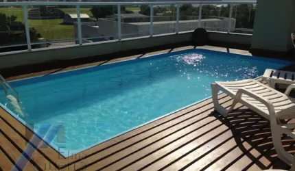 Ubatuba, Itaguá - Apartamento mobiliado com 03 dormitórios, sendo 01 suíte e área de lazer.