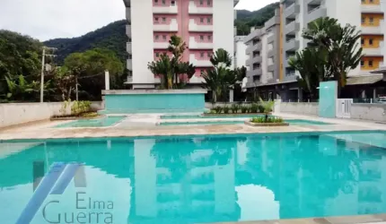 Ubatuba, Pereque-Açu - Apartamento mobiliado com 02 dormitórios, sendo 01 suíte e área de lazer.