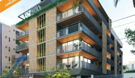 Ubatuba, Tenório - LANÇAMENTO, apartamento em construção com 02 dormitórios sendo 01 suíte e área de lazer.