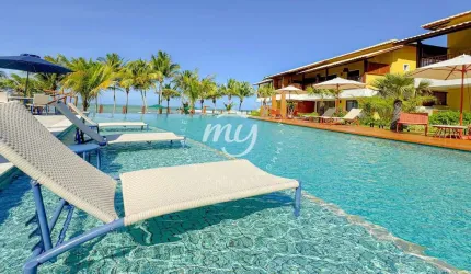 Itacimirim| Aptº Pé na Areia e Vista Mar| 118m²| 3 Suítes| 2 Vagas| 1 Dep| Praia da Espera