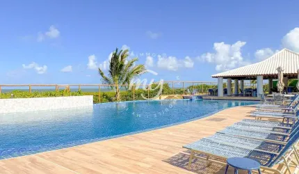 Itacimirim| Village Térreo com Garden| 107m²| 3 Dormitórios| 1 Vaga| Pé na Areia
