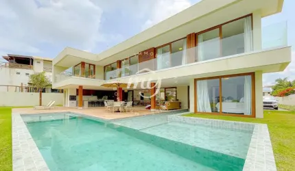 Guarajuba| Mansão Luxuosa| Vista MAr| 451m²| 8 Suítes| 2 VAg