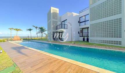 Itacimirim| Quinta das Lagoas Praia| Aptº Pé na Areia| 125m²| 3 Quartos| Mobiliado|2 Vagas