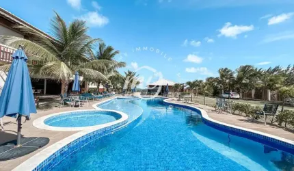Itacimirim|Village Duplex 166 m²|4 Suítes|2 Vagas| Mobiliado| Vista Mar| Pé na Areia