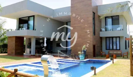 Guarajuba| Casa Duplex com 362m²| 8 Suítes| 2 Vagas