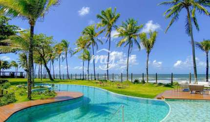 Marluá Itacimirim| Casa Mobiliada 180m²| 4 Suítes| 2 Vagas| Pé na Areia| Praia da Espera