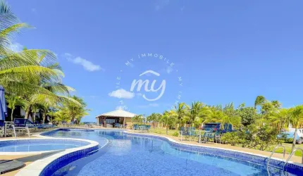 Itacimirim| Village Pé na Areia| Praia da Espera| Térreo| 123m²| 4 Suítes| 2 Vagas| Mobiliado