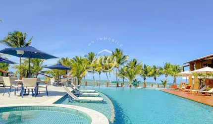 Itacimirim| Village Térreo Pé na Areia e Vista Mar| 148m²|4 Suítes|2 Vagas|Praia da Espera