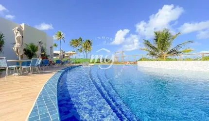 Itacimirim| Village Térreo com Garden| 107m²| 3 Dormitórios| 1 Vaga| Pé na Areia| Unique Beach