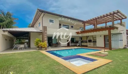 Guarajuba| Casa Duplex| 5 Suítes| 2 Vagas| no Paraíso| em Guarajuba