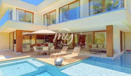 Guarajuba| Mansão Luxuosa| Vista Mar| 310m²| 7 Suítes| 2 Vagas| Piscina Privativa