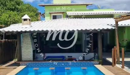 Guarajuba| Casa Duplex com 320m²| 4 Suítes| Piscina Privativa| Area Gourmet| Energia Solar