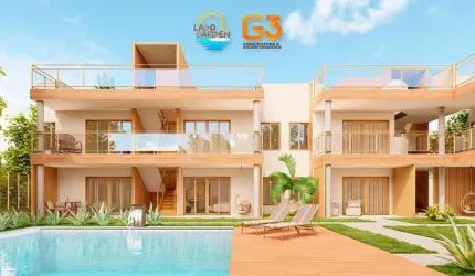 Itacimirim| Villages com Garden ou com Terraço a Partir de 94m²| 2 Suites| a 300m da praia da Espera