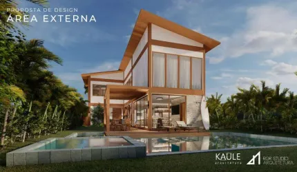 Costa de Sauipe| Casa Duplex com 192m²| Em Construção| 3 Suites| Alto Padrão