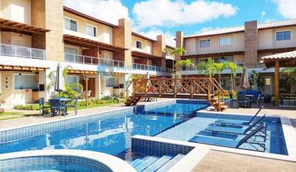 Itacimirim| Village Triplex 136 m2| 5 Dormitórios| 2 Vagas| na Praia do Surf