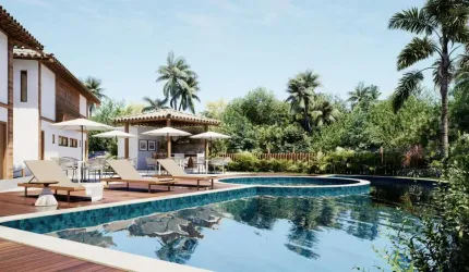Imbassaí| Village Duplex com 86m| Garden| 2 Suites| 2 Vagas