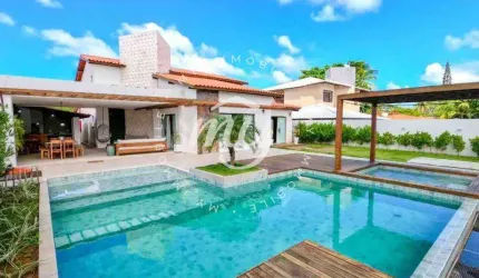 Guarajuba| Casa Duplex| 260m²| a 150m da Praia| 6 Dormitórios| Piscina e Area Gourmet