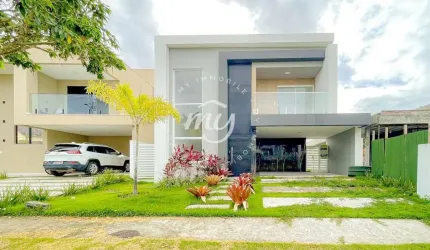 Camaçari| Terras Alphaville| Casa Duplex Nascente| Alto Padrão 222m²| 4 Dormitórios| 4 Vagas