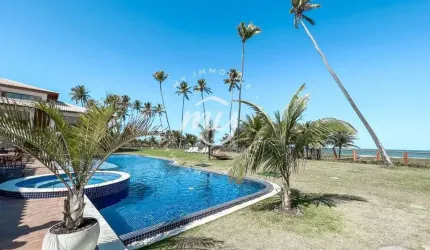 Itacimirim| Village Superior com 123m²| Vista Mar| 3 Suites| 2 Vagas| Pé na Areia