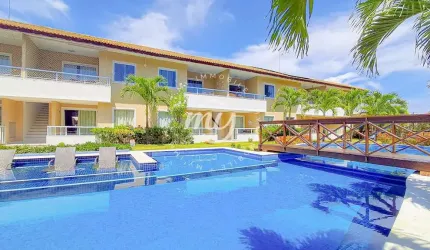 Guarajuba| Village Superior com 80m²| 2 Dormitorios sendo 1 Suite| 1 Vaga