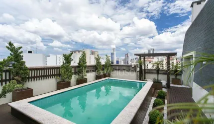 Cobertura com 4 dormitórios, 450 m² - venda por R$ 5.600.000 ou aluguel por R$ 14.500/mês - Bigorrilho - Curitiba/PR