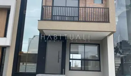 Casa em condomínio fechado à venda na Rua Mário Gomes Cézar, Pinheirinho, Curitiba, 217 m2 por R$ 1.550.000