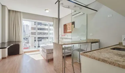 Apartamento com 1 quarto para alugar na Rua Visconde de Nacar, 1510, Centro, Curitiba, 30 m2 por R$ 1.500