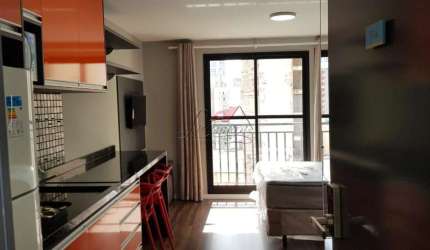 Apartamento com 1 quarto para alugar na Rua Riachuelo, 110, Centro, Curitiba, 28 m2 por R$ 1.798